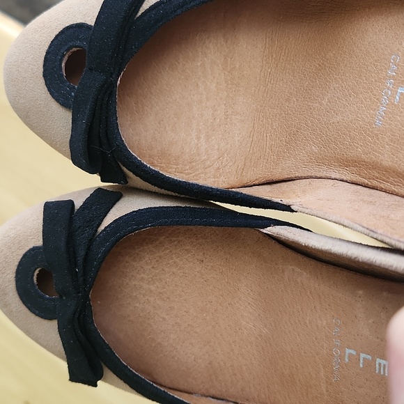 Jeffrey Campbell Wedge Pump LadyLike Havana Size 7 Nude Leather Suede - Picture 14 of 17